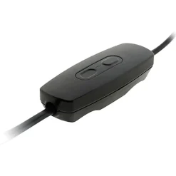Variateur universel pré-câbléplastique noir brillant