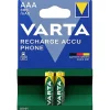 Varta Accu rechargeable LR03 AAA 800 mAh, lot de 2, NiMH, 1.2 V