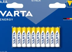 Varta - Pack de 2 - Blister de 10 Piles Alcalines ENERGY AAA