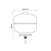 Vase d'expansion sanitaire Flomasta 12L