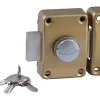 Verrou Alpha bouton 45mm ø22mm Bricard