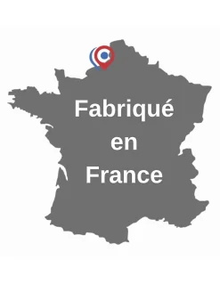 Verrou à bouton Transit 2 A2P pour porte d'entrée, cylindre 45mm, acier, 4 clés, époxy bronze - THIRARD