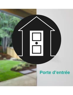 Verrou à bouton Transit 2 A2P pour porte d'entrée, cylindre 45mm, acier, 4 clés, époxy bronze - THIRARD
