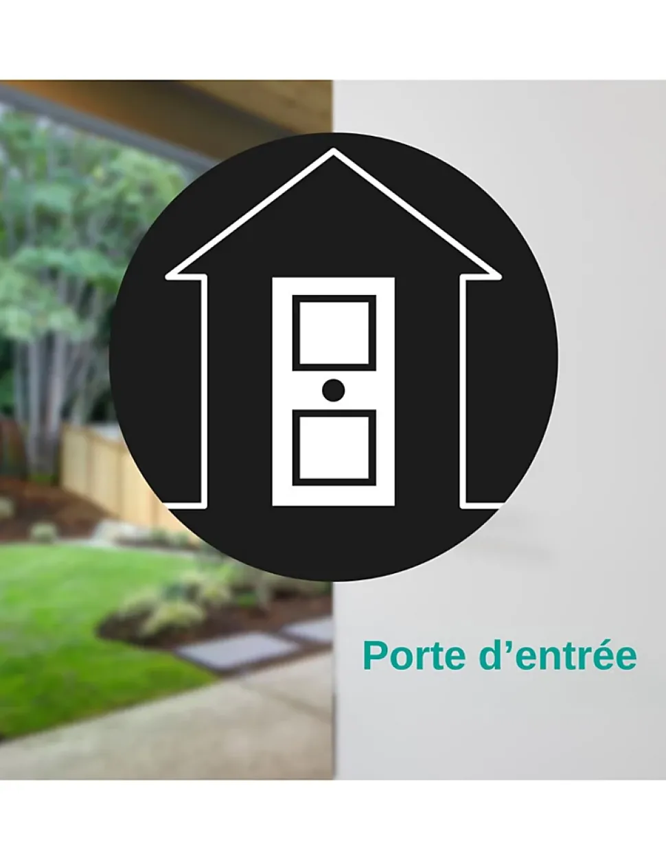 Verrou à bouton Universel pour porte d'entrée, cylindre 45mm, acier, 4 clés, epoxy blanc - THIRARD