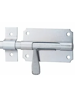 Verrou de box pour portail, pêne diamètre 12mm - THIRARD