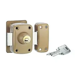 Verrou de haute sûreté Transit à double cylindre 45 mm