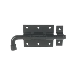 Verrou pistolet + gâche Ø16 noir Afbat