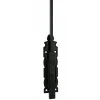 Verrou à plaquer coulissant pour porte intérieure, 305mm, noir - THIRARD