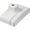 Verrou pour fenêtre/baie Abus acier blanc