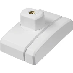 Verrou pour fenêtre/baie Abus acier blanc