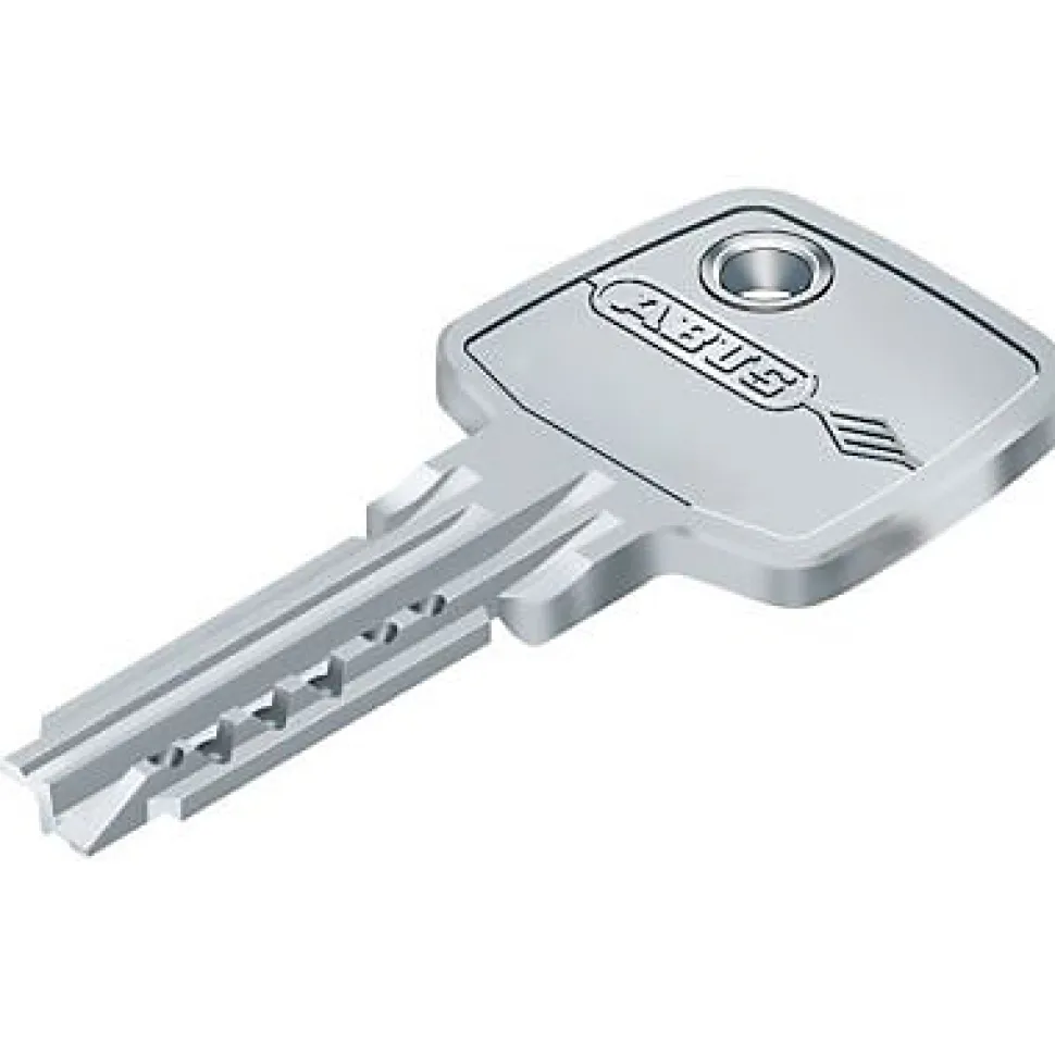 2 verrous à bouton clés réversibles ø23 mm / 45 mm Abus