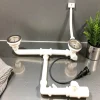 Vidage automatique CUIPD671-D pour évier 2 bacs inox - Siphon gain de place