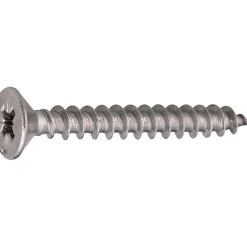 Vis agglo - Acton - Tête fraisée - PZ - Inox A2 - 5 x 30 mm - Boîte de 200