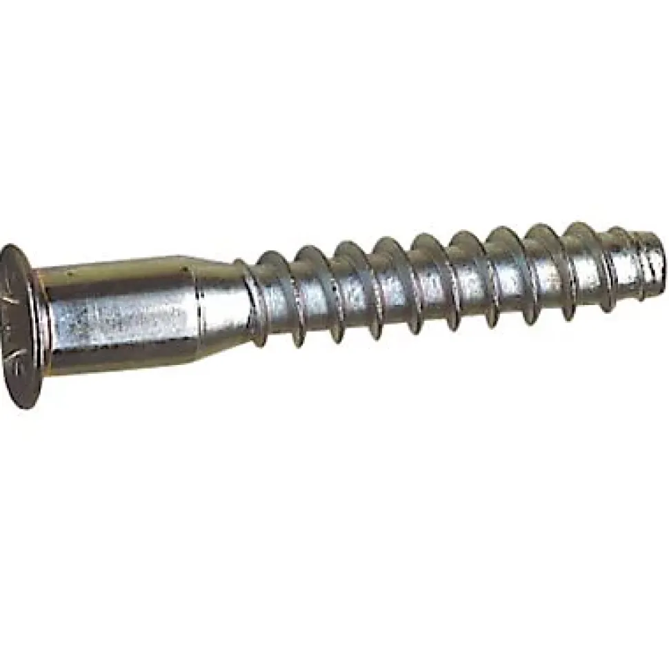 10 vis auto-tourillonnante acier zingué Diall Ø7 x L.40 mm