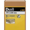 Vis à bois en acier inoxydable A2 pozidriv 5x50 mm - 200 pièces