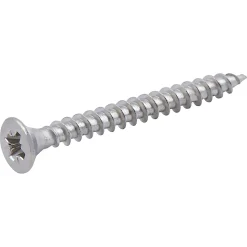 Vis à bois en acier inoxydable A2 pozidriv 4x40 mm - 500 pièces