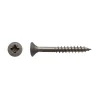 200 Vis Bois Tête Fraisée Pozidriv F/Partiel 5 x 45 mm - Inox A2 - D-Work