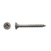 200 Vis Bois Tête Fraisée Pozidriv F/Partiel 3.5 x 35 mm - Inox A4 - D-Work
