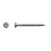200 Vis Bois Tête Fraisée Pozidriv 4 x 45 mm - Inox A4 - D-Work
