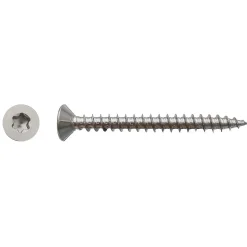 200 Vis Bois Tête Fraisée Torx T20 3.5 x 30 mm - Inox A2 - D-Work