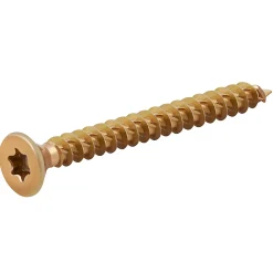 Vis à bois Turbodrive Premium torx zinguée jaune 5x50 mm - 100 pièces