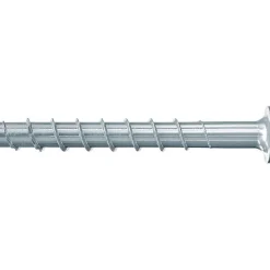 Vis béton - Fischer - Tête cylindrique - Acier électrozingué - 6 x 40/5 - Boîte de 100