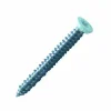 Vis béton pour fixation de châssis tête fraisée empreinte Torx T30 Zingué laqué blanc - 7,5 x 182 mm- Vendu par 100