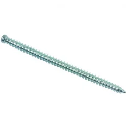 Vis béton pour fixation de châssis tête cylindrique réduite Torx T30 Zingué - 7,5 x 122 mm- Vendu par 100