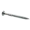 Vis de construction bois Klimas à tête fraisée Torx, zinguées blanches 10 x 160 mm 25 pcs