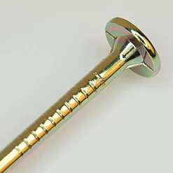 Vis de construction en bois Domax à tête disque, zinguée jaune, 5 x 45 mm 200 pcs