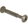 20 vis de liaison acier nickelé Diall Ø5 mm x L.27 mm