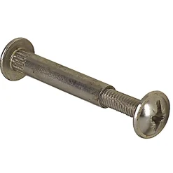 20 vis de liaison acier nickelé Diall Ø5 mm x L.27 mm