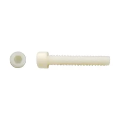 200 Vis Métaux Tête Cylindrique 6 Pans Creux CHC 8 x 20 mm - DIN 912 - Polyamide - D-Work