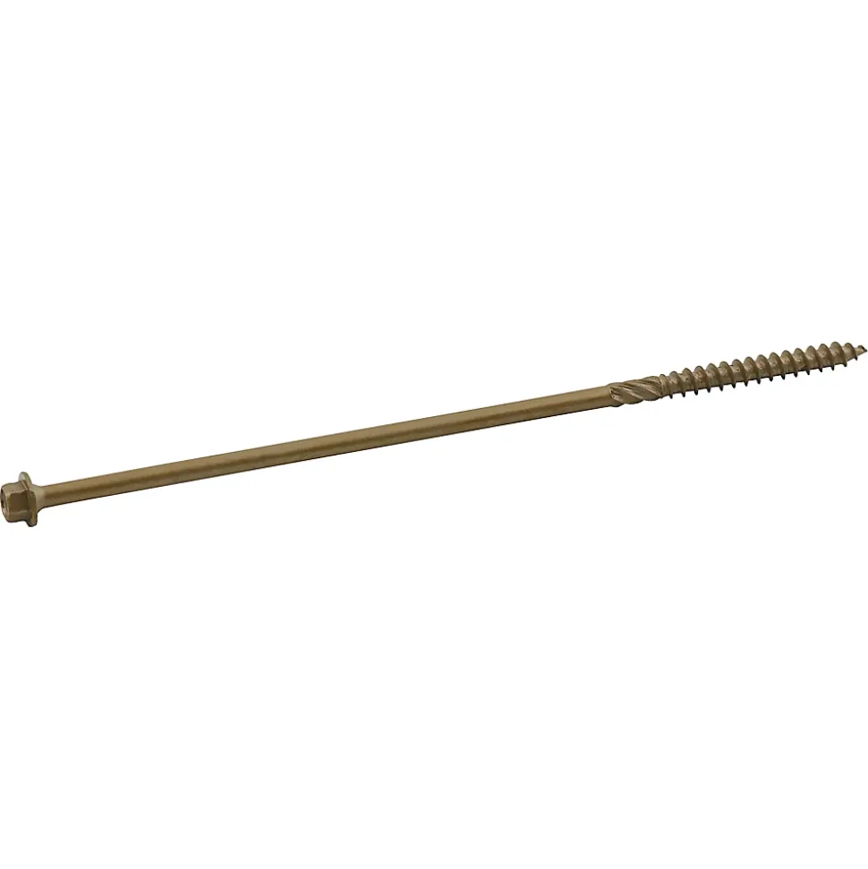 Vis pour charpente en bois, revêtement organique, 6,7x200 mm - 50 pièces