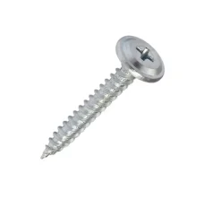 Vis pour tôle Klimas WPC tête bombée zinguées 4,2 x 25 mm 500 pcs