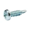 Vis zinguée autoperceuses à tête cylindrique, 4,2x16 mm - 25 pièces