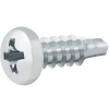 Vis zinguée autoperceuses à tête à collerette, 4,2x25 mm - 100 pièces
