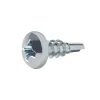 Vis zinguée autoperceuses à tête cylindrique, 3,5x9,5 mm - 200 pièces