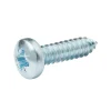 Vis zinguée autoperceuses à tête cylindrique, 6,3x25 mm - 25 pièces