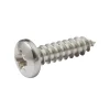 Vis zinguée autoperceuses à tête cylindrique acier inoxydable A2, 4,2x16 mm - 25 pièces