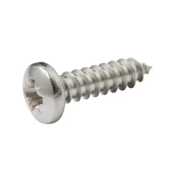Vis zinguée autoperceuses à tête cylindrique acier inoxydable A2, 4,2x16 mm - 25 pièces