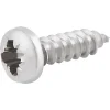 Vis zinguée autoperceuses à tête cylindrique acier inoxydable A2, 3,5x13 mm - 25 pièces