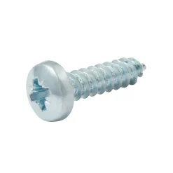 Vis zinguée autoperceuses à tête pozidriv 4,8x19 mm, 25 pièces