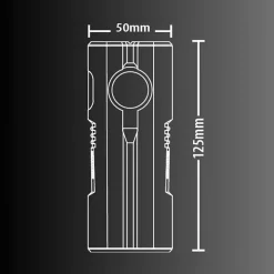 Xanlite - Baladeuse LED pliable, Rechargeable USB, 200 lumens - BL200RUSB