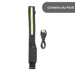 Xanlite - Lampe frontale LED rechargeable, USB 300 lumens, sensor intégré - FR450SSTRIP