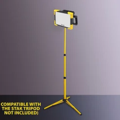 X-BLAST PRO : Lampe de travail pour batteries 18V, 5000 lm